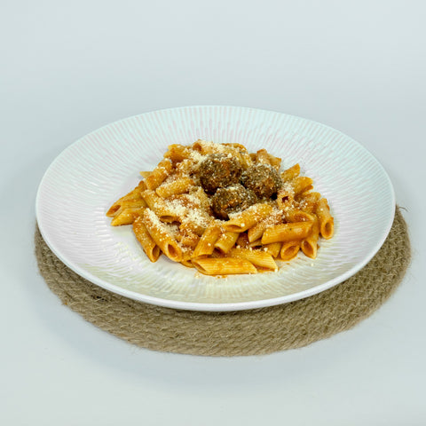 Beef Meatball Pasta