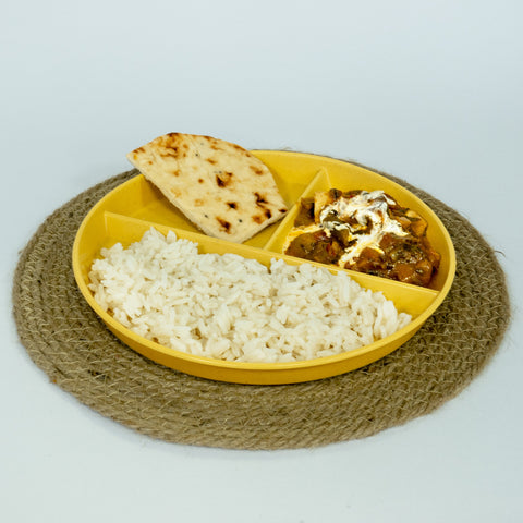 Butter Paneer Curry with Rice (v)