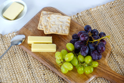 Cheese, Crackers & Grapes