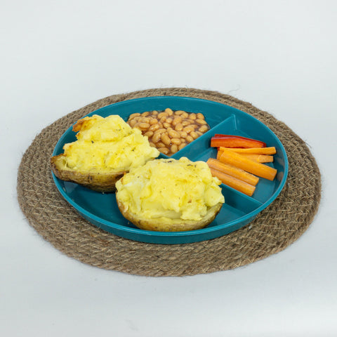 Twice Baked Jacket Potato (v)