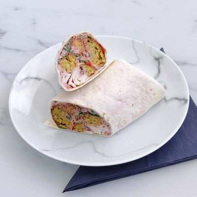 Falafel & Hummus Wrap (v)