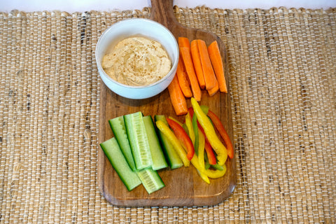 Vegetable Crudites & Hummus Dip
