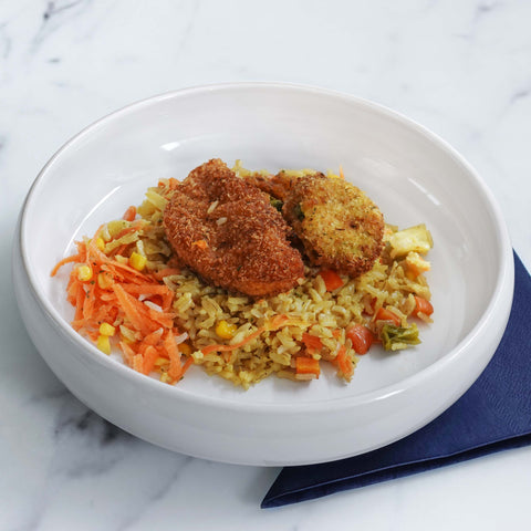 Vegetable Katsu Rice Bowl (v)