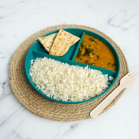 Lentil & Chickpea Curry with Rice (v)